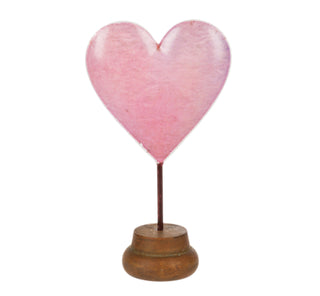 Watercolor Heart on Stand