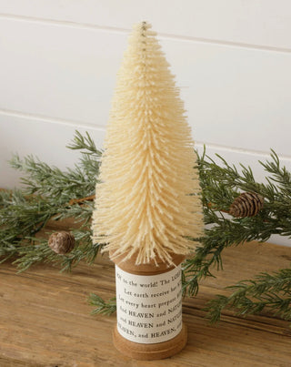 Holiday Bottle Brush Spools w/Base