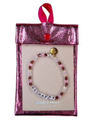 Simply Southern Be Happy Bracelet
