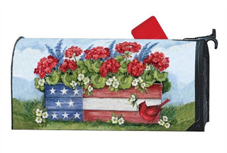 Patriotic Planter Box Mail Wrap