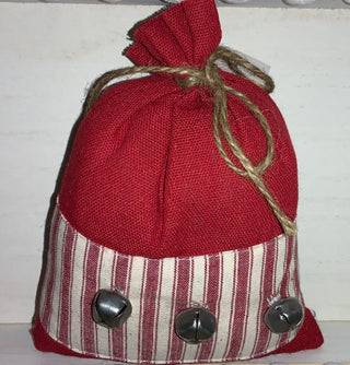 Red Band Ticking Bag w/Bells