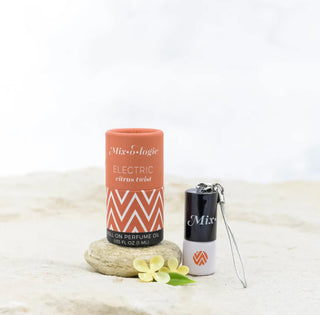Mix-o-logie Mini Rollerball Perfume Keychain Electric (Citrus Twist)