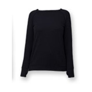Hello Mello Weekender Crewneck Black