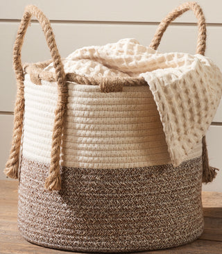 Woven Braided Basket