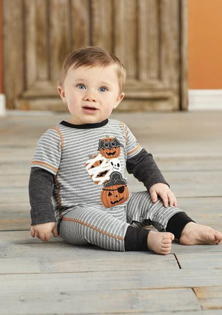 Stacked Pumpkin One Piece