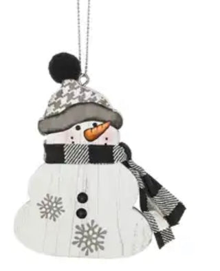Cozy Snowman Ornament