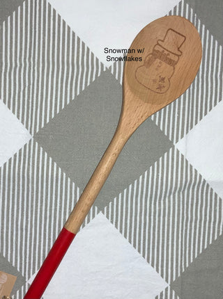 Snowman Wooden Spoon