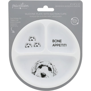 Silicone Divided Plate Bone Appetit!
