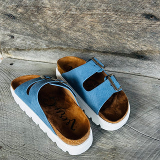 Very G Jazmin 2 Platform Sandal Blue