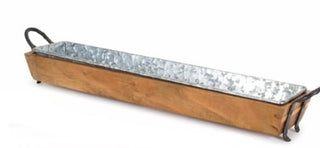 Wood & Iron Tray