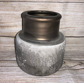 Concrete & Copper Vase