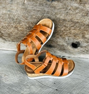Corkys Fantasy Cognac Wedge