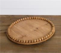 Round Beaded Tray