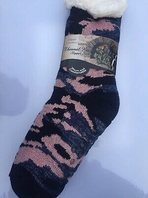 Mirabeau Thermal Knit Slipper Socks