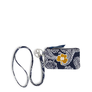 Vera Bradley Collegiate Zip ID Lanyard