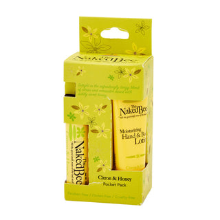 The Naked Bee Pocket Pack Citron & Honey