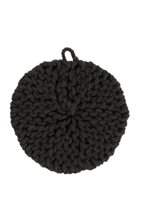 Round Cotton Crocheted Pot Holder