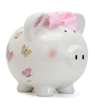 Child To Cherish Petite Papillon Piggy Bank