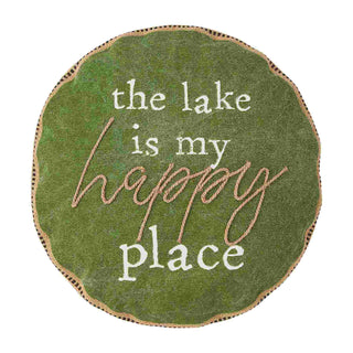 Lake Round Pillow