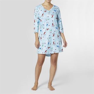 Festive Gnome Night Shirt Small