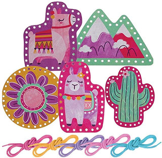 Stephen Joseph Lacing Cards Llama