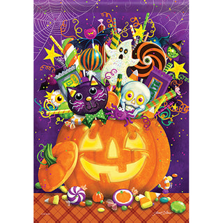 Tricky Treats Garden Flag