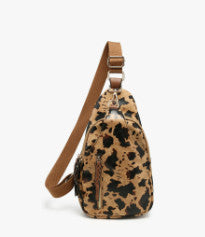 Jen & Co Nikki Sling Bag Cow/Tan M2342