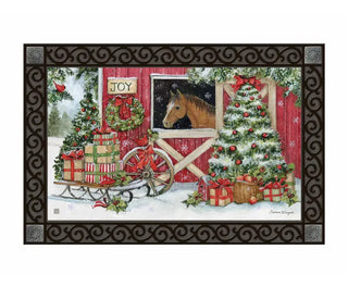 Horse For Christmas MatMate