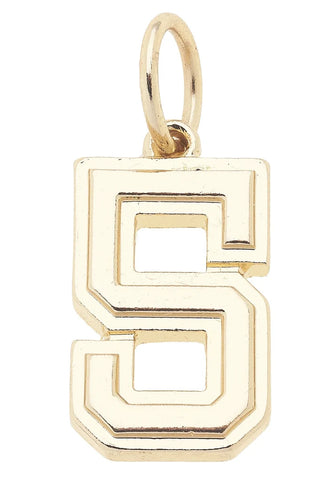 Canvas Style Charmed Number Charm
