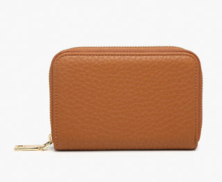Jen & Co Alessia Zip Around Wallet Brown WL2593