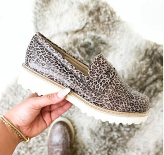 Corkys Boost Small Leopard Shoes