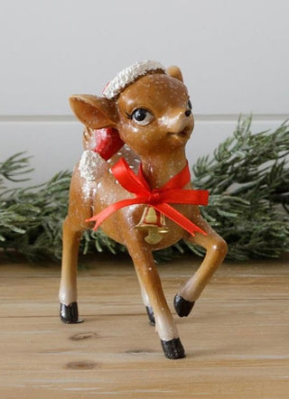 Vintage Christmas Deer Standing