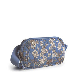 Vera Bradley Woodward Small Belt Bag Larkspur Delphinum