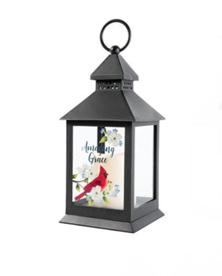 Amazing Grace Cardinal Lantern