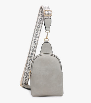 Jen & Co Ellen Sling Light Gray M2436