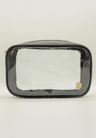 Simply Southern Stadium Leather Crossbody Black