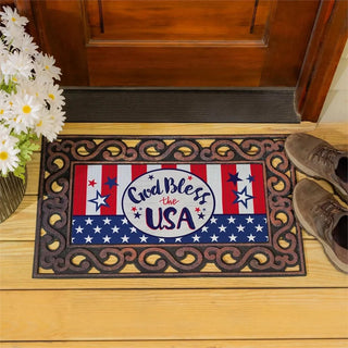 Bless the USA Bow Switch Mat