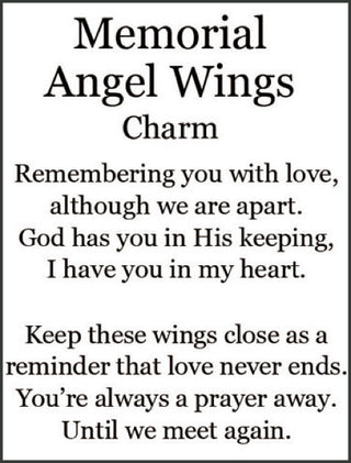 Ganz Angel Wing Charm Always in My Heart