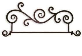 Forged Garden Flag Wall Bracket