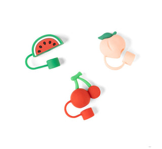 Crush Thirst Trap Straw Topper Set Juicy Fruit