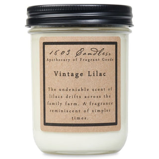 1803 Vintage Lilac Soy Jar Candle