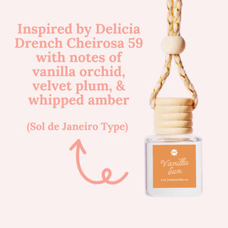 Noteworthy Co. Car Diffuser Vanilla Sun