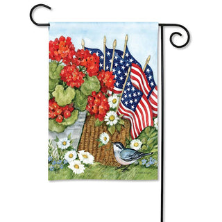 Flags & Flowers Garden Flag