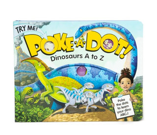 Melissa & Doug Poke-A-Dot Dinosaurs A-Z Book