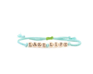 MudLove Bitty Bead Bracelet Lake Life