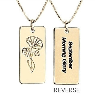 Alexa’s Angels Birth Flower Necklace September