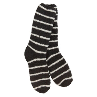 World’s Softest Socks Knit Pickin’ Fireside Crew, Onyx