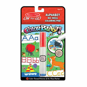 Melissa & Doug On the Go Colorblast No-Mess Coloring Pad Alphabet