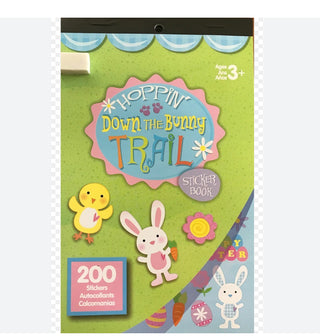 Easter Hoppin Down the Bunny Trail Sticker Pad