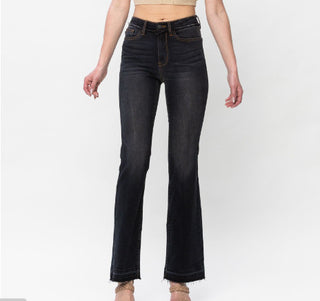 Judy Blue High Waist Release Hem Slim Bootcut 82535REG